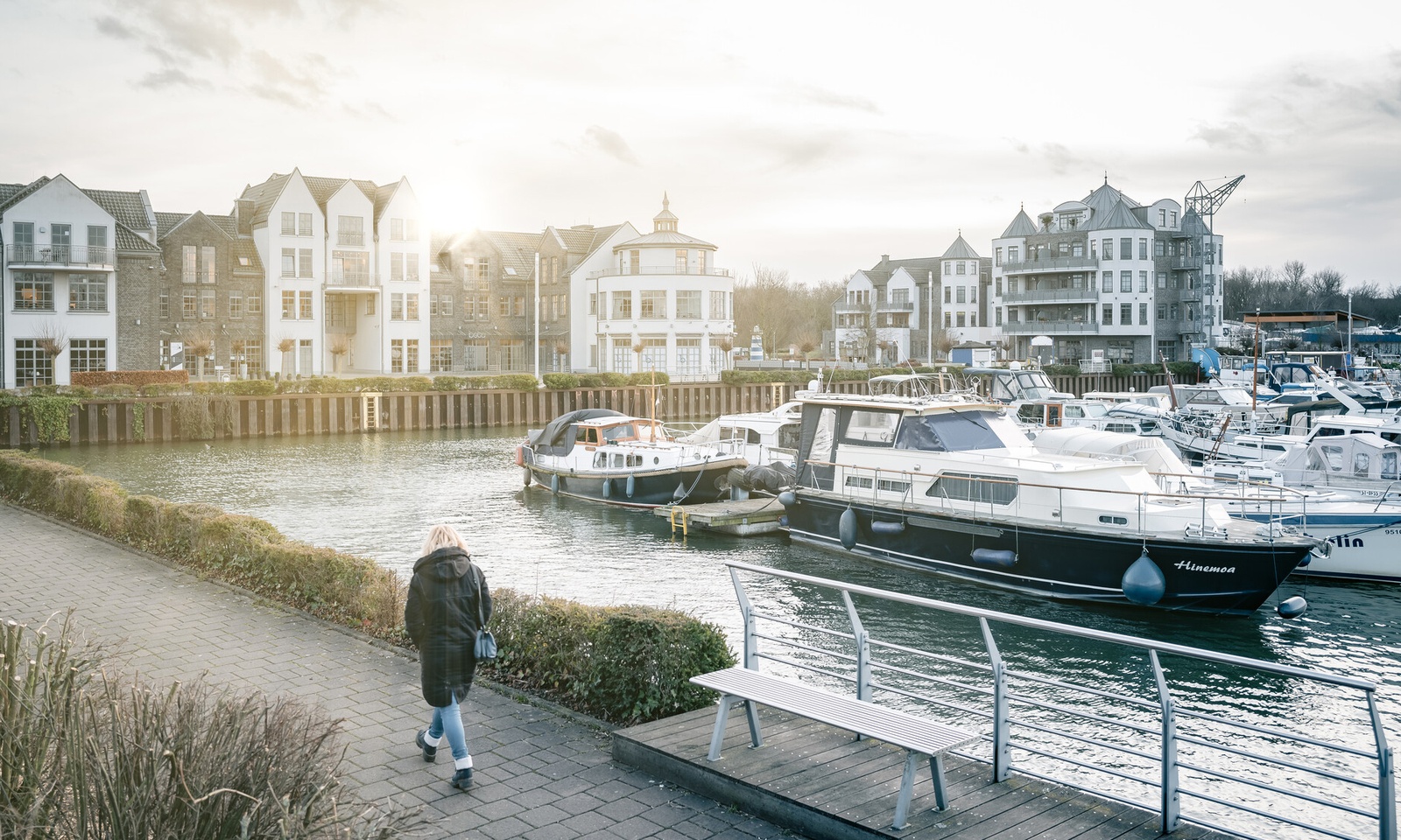 Unterwegs am Yachthafen