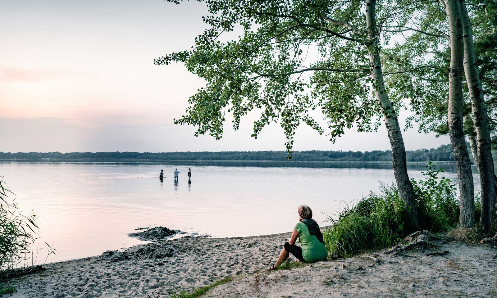 Das Strandbad Wukensee wartet