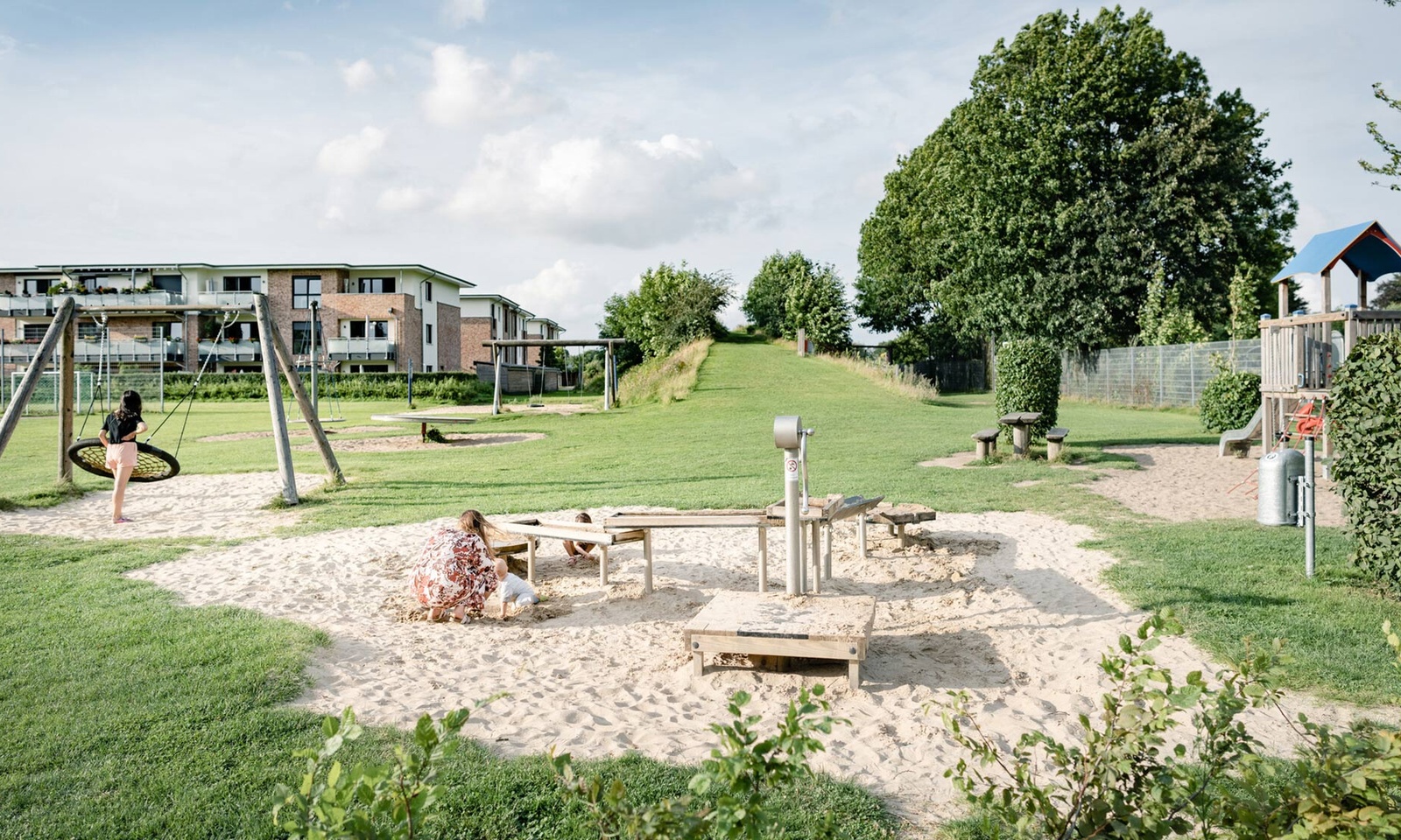 Ein Spielplatz in Hasloh