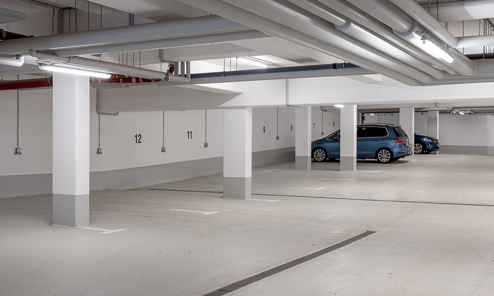 Tiefgarage im Bernsteinquartier