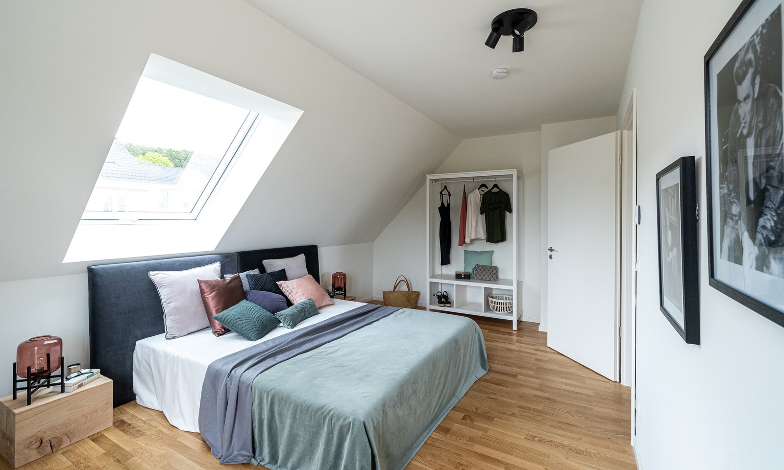 Helle und komfortable Zimmer