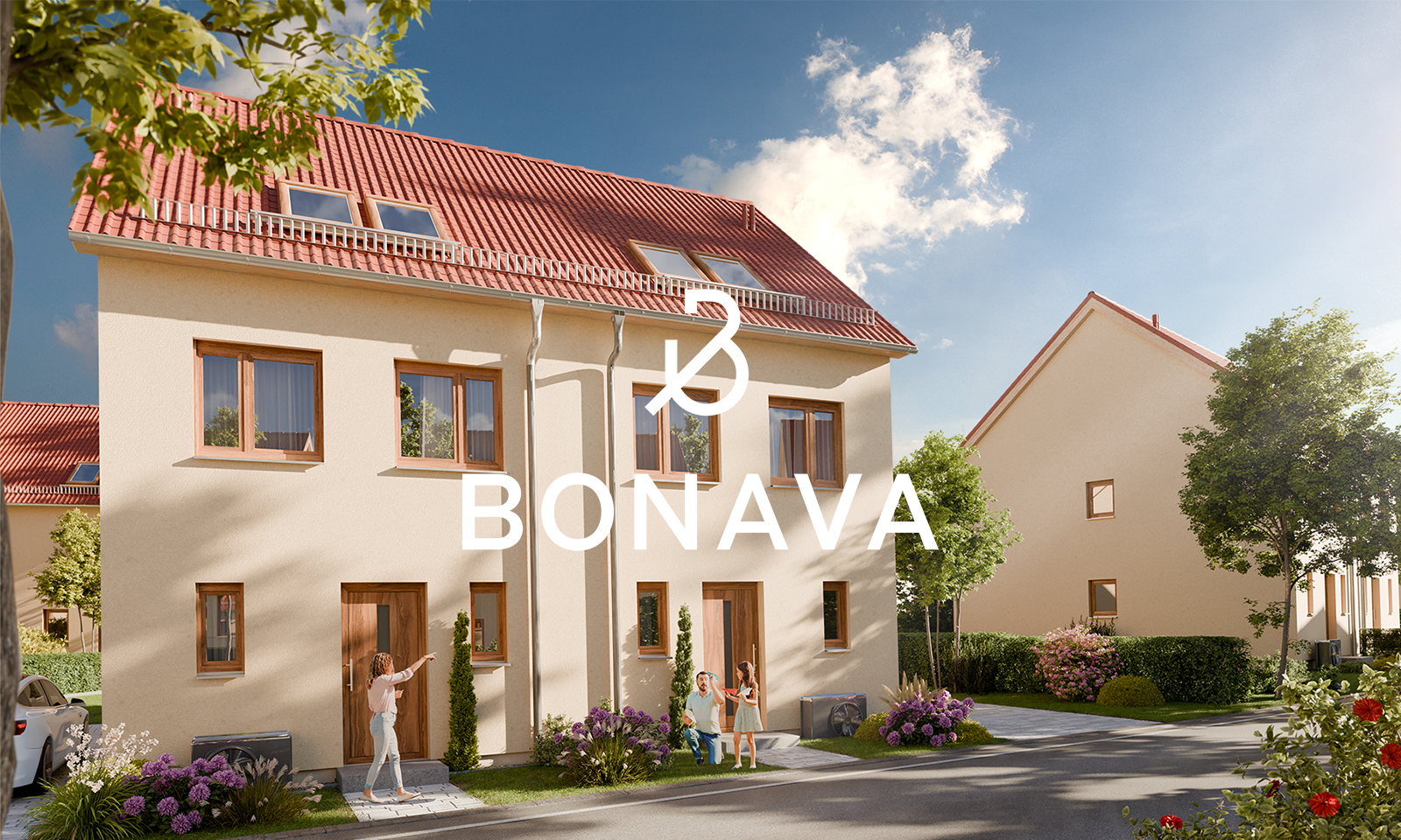 Modernes Doppelhaus direkt am Störmthaler See