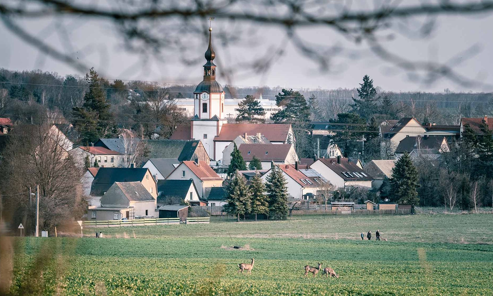 Dörfliche Idylle vor den Toren Leipzigs in Machern