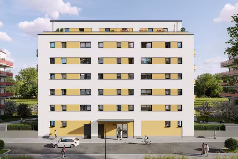 Außenvisualisierung Haus 2 Straßenseite