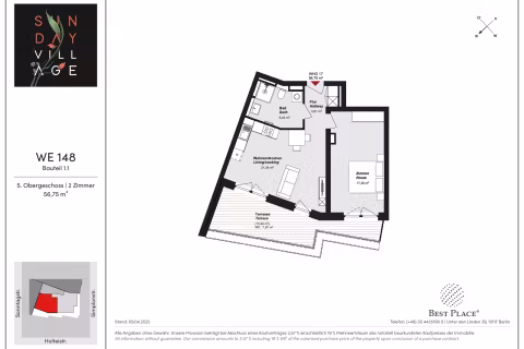 Vertriebsgrundriss_Sunday_Village_Bauteil1.1_WE_148