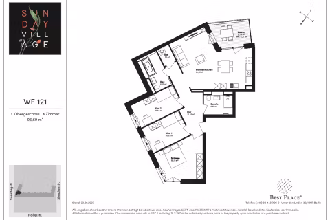 Vertriebsgrundriss_Sunday_Village_Eckwohnungen_WE121