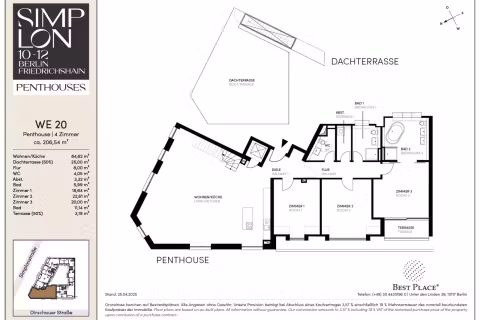 Vertriebsgrundrisse Simplon_WE20