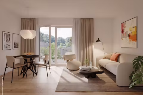 Wohnzimmer Deichhaus WE 258