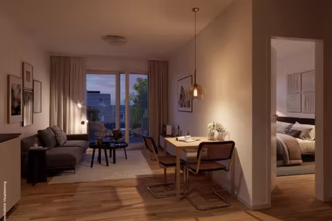 Wohnzimmer Dünenhaus WE 179