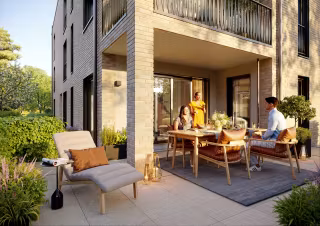 MFC Haar - Visualisierung Terrasse