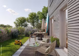 Terrasse Uferhaus WE 118