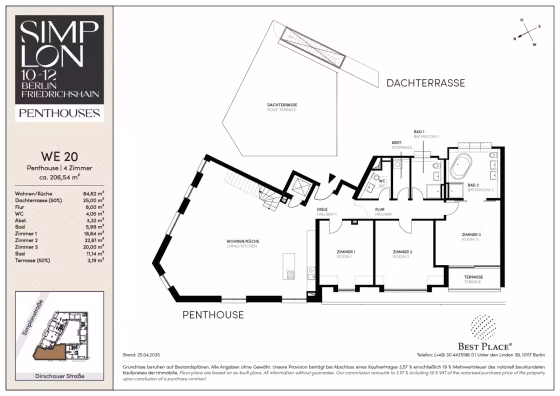 Vertriebsgrundrisse Simplon_WE20